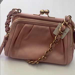 Coach Parker Leather Clutch